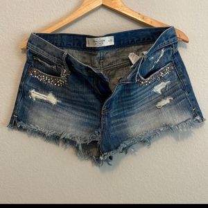 Abercrombie denim cut off daisy dukes